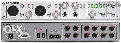 Sound Card M audio 1814 with fire wire card for sale 1