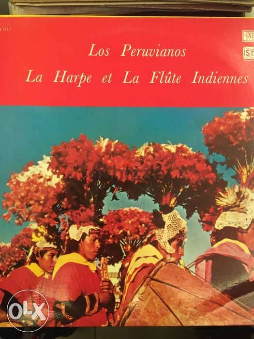 Vinyl lp - los Peruvianos La Harpe et La Flûte Indiennes 0