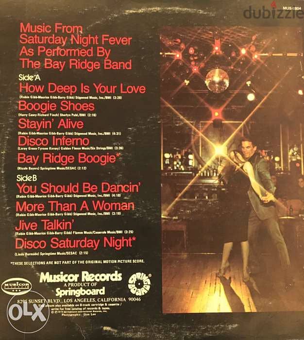 vinyl lp - Saturday Night Fever 1