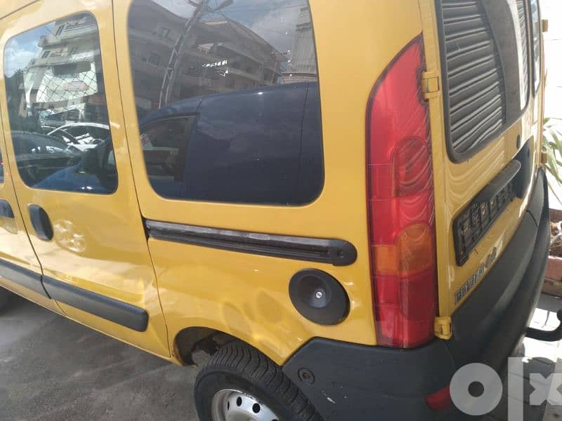 rapid Renault kangoo 2007 ajnabi 4×4 خارقا النضافه بيئه اوريجينال 3