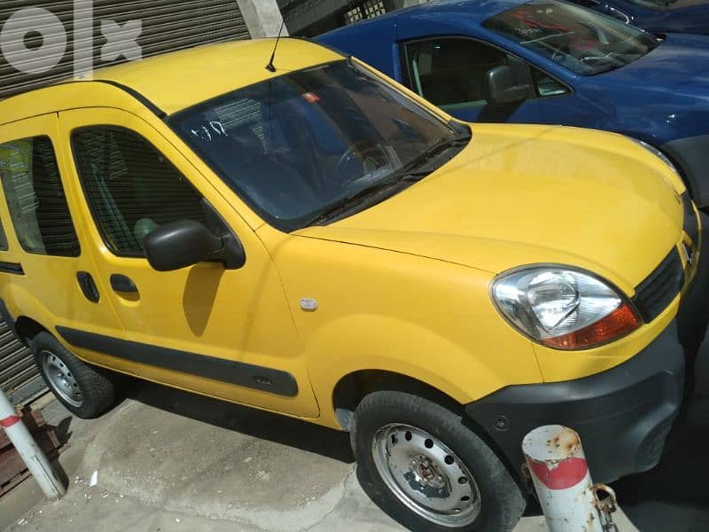 rapid Renault kangoo 2007 ajnabi 4×4 خارقا النضافه بيئه اوريجينال 5