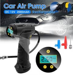 Air Compressor 120W Rechargeable 2000mAh 0
