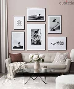 Set of 6 wall style 0