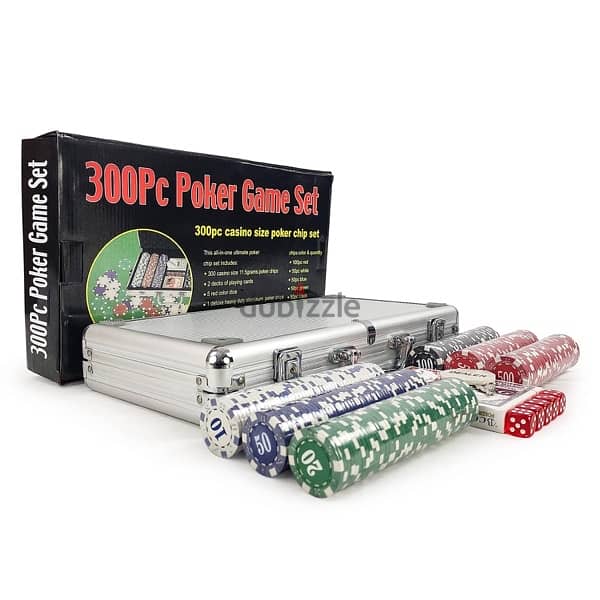 Poker set 100 to 500 chips 1