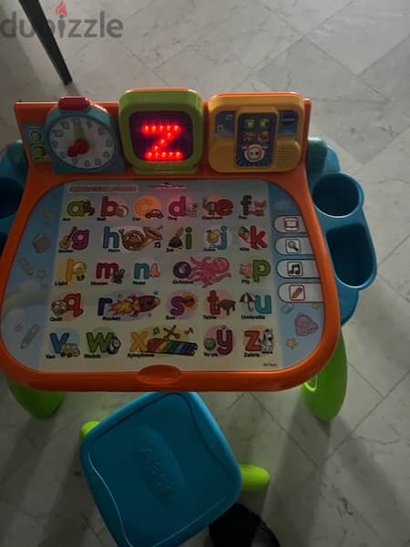 educational French table vtech 3 in 1 1