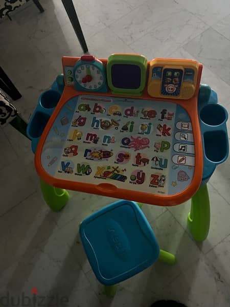 educational French table vtech 3 in 1 3