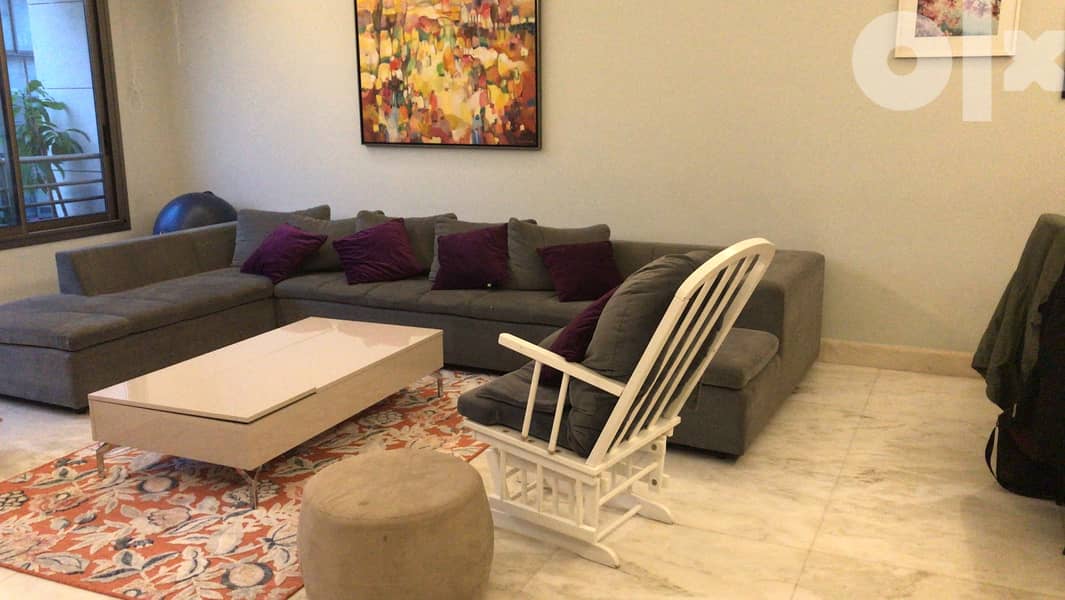 L10873- Apartment for Rent In Achrafieh- 24 Hr Electricity 2