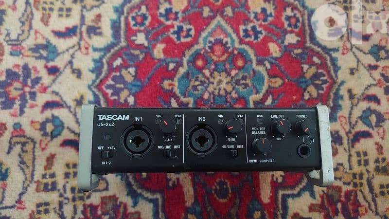 Tascam us 2x2 0