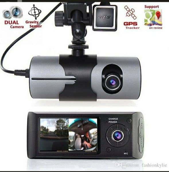 Sonik Dual Camera Car Vehicle DVR SNK-R300 1