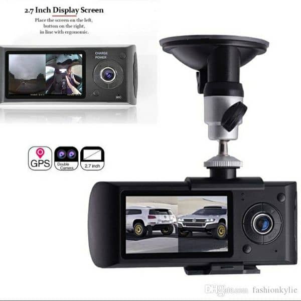 Sonik Dual Camera Car Vehicle DVR SNK-R300 8