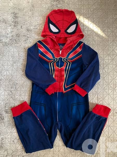 Spider-Man onesie for 6yo boys 0