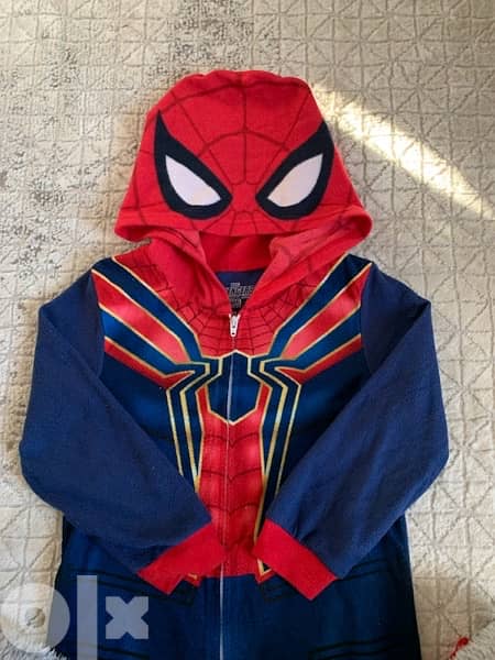 Spider-Man onesie for 6yo boys 1