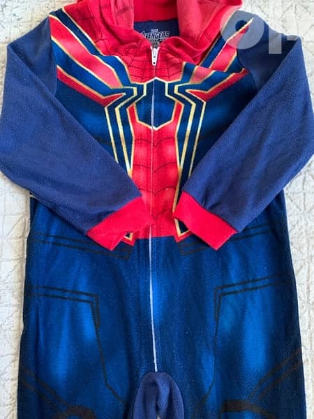 Spider-Man onesie for 6yo boys 4