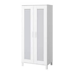 white ikea closet