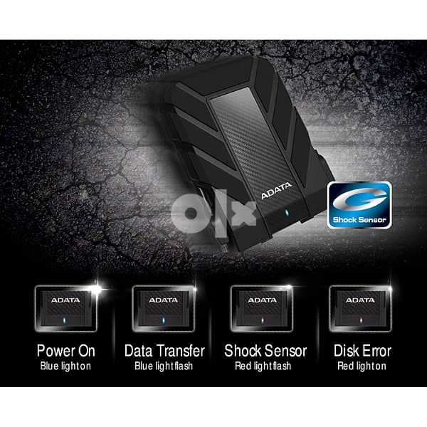 ADATA HD710 4TB USB 3.0 Waterproof Dustproof External Hard Drive 2