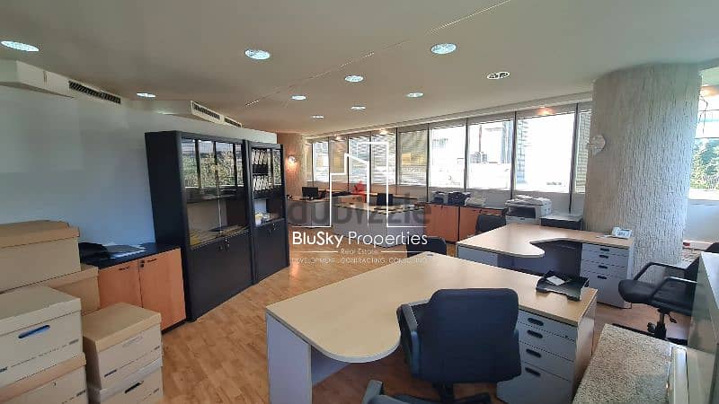 Office 184m², Furnished,GF, For Rent, Prime Location in Sin El Fil #PH 6