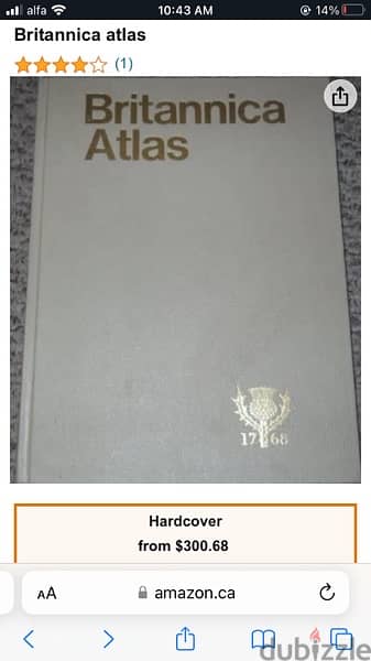 Britannica ATLAS 1768 4