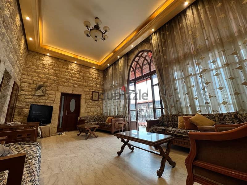 TRADITIONAL LEBANESE OLD HOUSE with Seaview in Zouk Mikael REF#ZE52080 3
