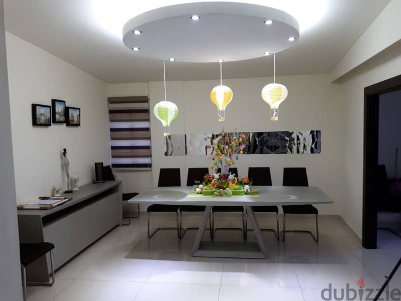 ZOUK GOOD LOCATION (300Sq) Furnished with Terrace , (ZM-137) 2