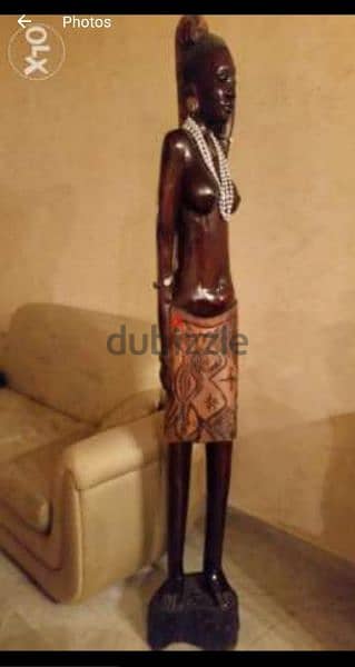 old statue strong nutural tree wood  weight 50 k 2