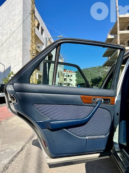 Mercedes-Benz 300 SE Model 1990 Gray In Blue No Accidents 12