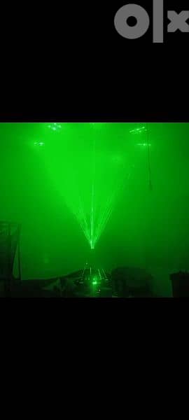 Professional Green Laser light 8