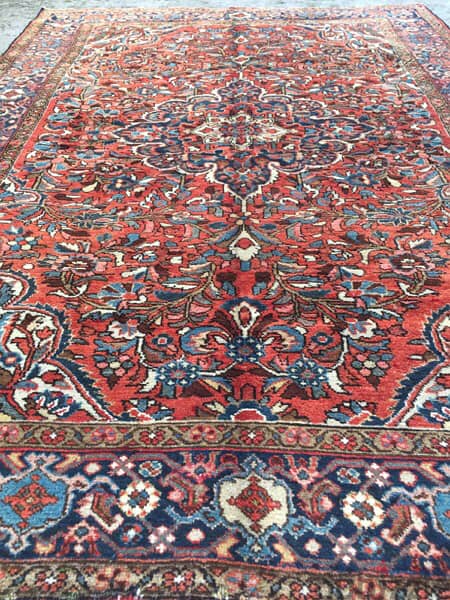 سجاد عجمي. Persian Carpet. Hand made. Antique. أنتيك 3