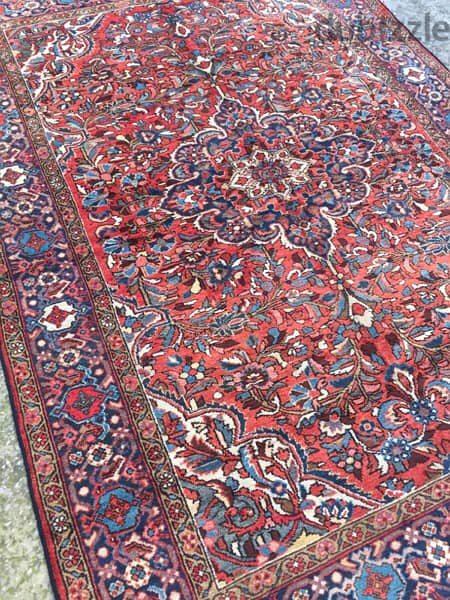 سجاد عجمي. Persian Carpet. Hand made. Antique. أنتيك 4
