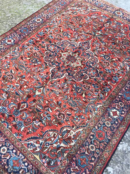 سجاد عجمي. Persian Carpet. Hand made. Antique. أنتيك 6