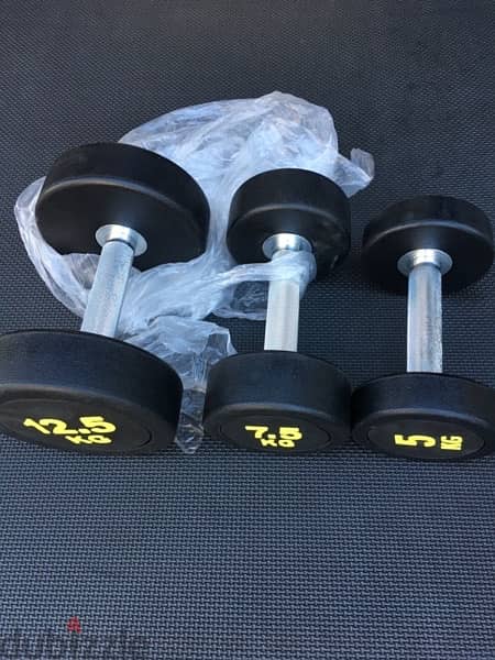 dumbells new best quality all weights available 70/443573 RODGE 3