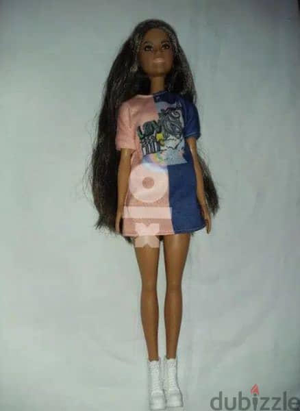 Barbie FASHIONISTAS TALL 103 brunette great doll Tall Hair Shoes=16$ 3