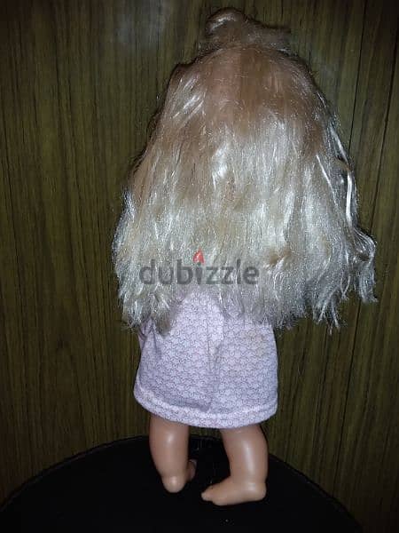 FAMOSA BIG BABY Girl dressed doll height 44 Cm Still very good=13$ 3