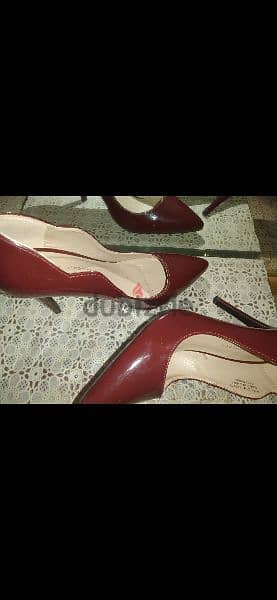 high heels lami3 bordo size 39 used once 3