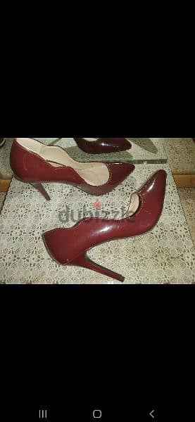high heels lami3 bordo size 39 used once 4