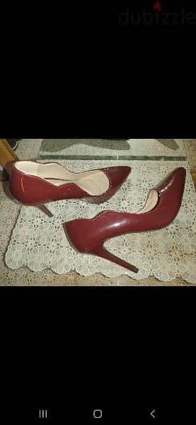 high heels lami3 bordo size 39 used once 5