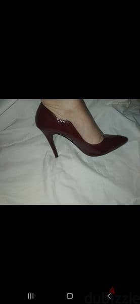 high heels lami3 bordo size 39 used once 9