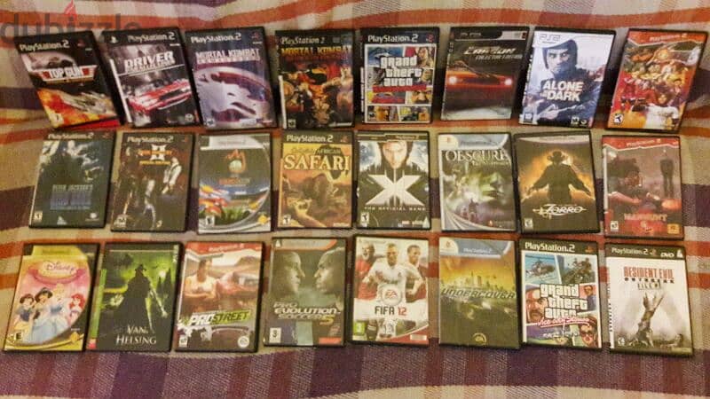 12 Games Playstation 2 (PS2) Collection - Excellent Condition With