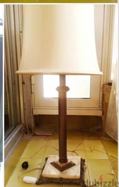 Antique Bronze Side Lamp 0