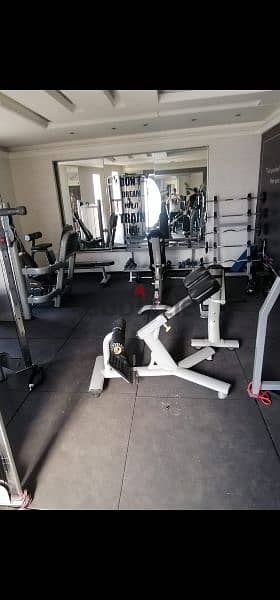 like new Adjustable hyper extension bench made in USA 81701084