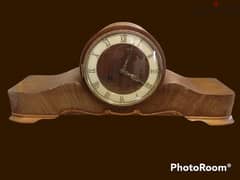 ساعة خشب سنديان الماني قديمة 0