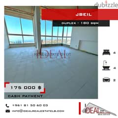 Duplex for sale in jbeil 180 SQM REF#MC54054