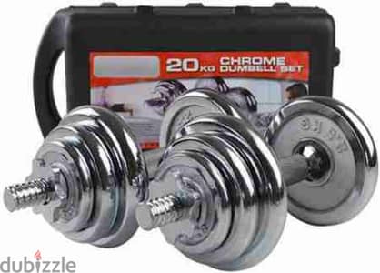 Cast Iron Dumbbell Set 20Kg