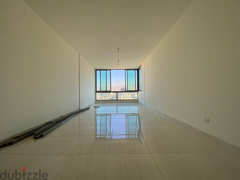 A 100sqm apartment for sale in Baouchrieh in a new building. 1