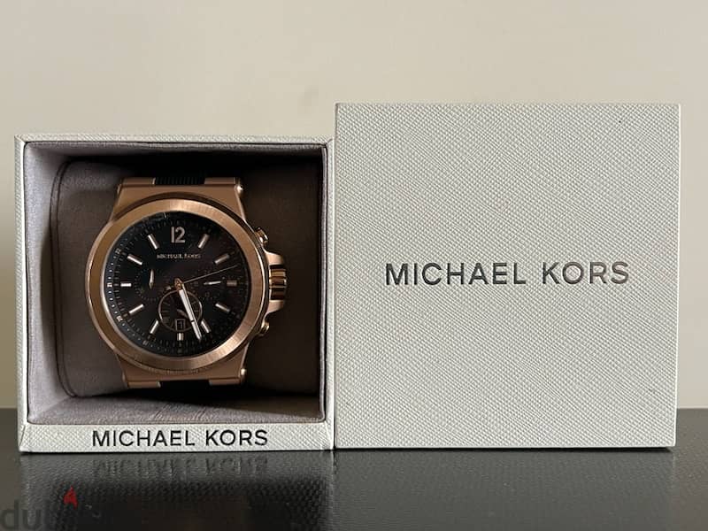 Micheal Kors Rose Gold Dylan Watch - Unworn - With Box And Papers 6