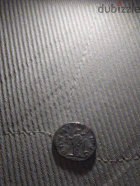 Roman coin silver of Roman Emperor Valarian year 259 AD. Valerian 1