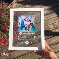 Customize music frame 0