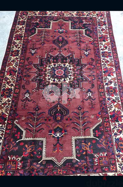 سجادعجمي. Persian Carpet. Hand made. Antique 7