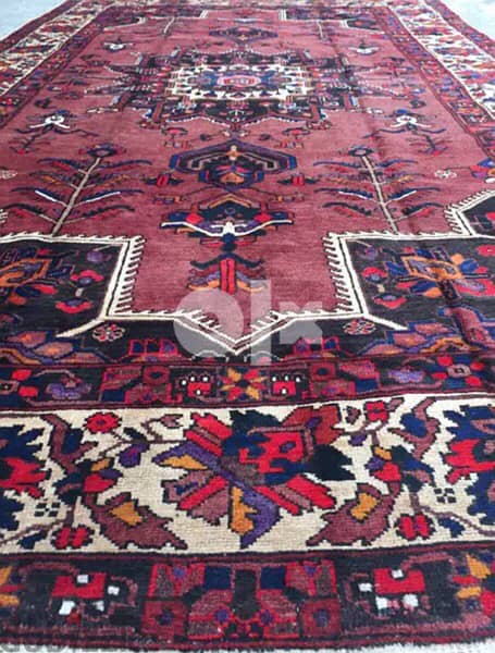 سجادعجمي. Persian Carpet. Hand made. Antique 9