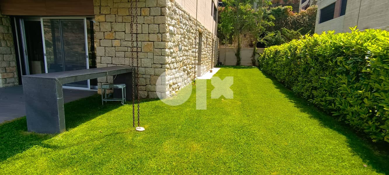 L10949-Furnished Chalet with Garden for Rent in Fakra 4