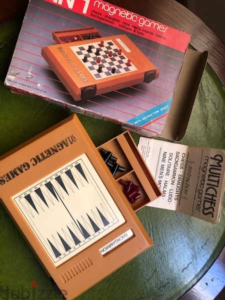 85 Vintage 7in1 traveler board games 2